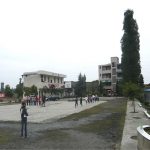 School campus cleaned up and ready for reconstruction