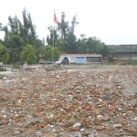 The main classroom building demolished